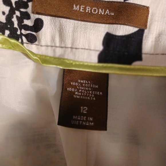 Merona Black and White Skirt - Picture 5 of 5